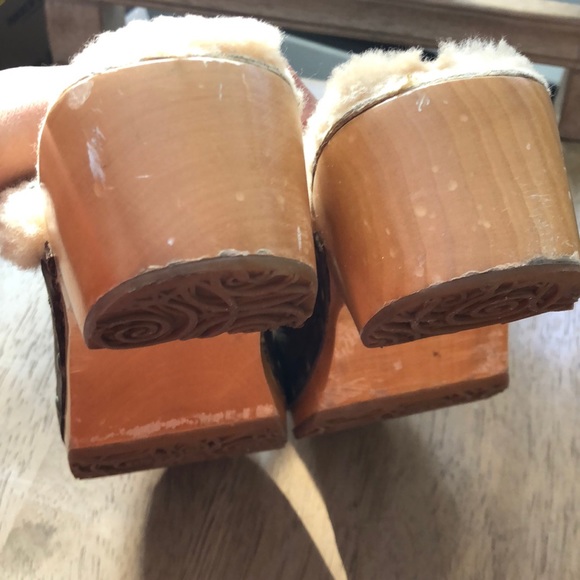 Ugg Kali y2k shearling leather  clogs mules - Picture 6 of 7